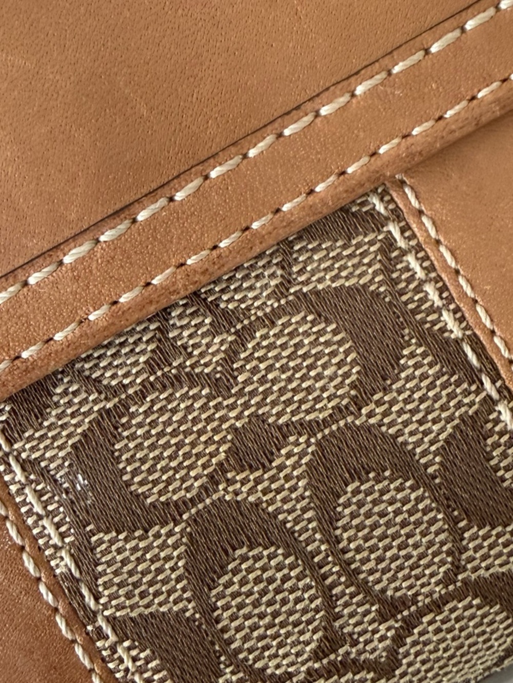 COACH ERGO Y2K SIGNATURE,AND LEATHER STRIPE BIFOLD FRENCH WALLET EARLY 2000’s - Picture 7 of 15